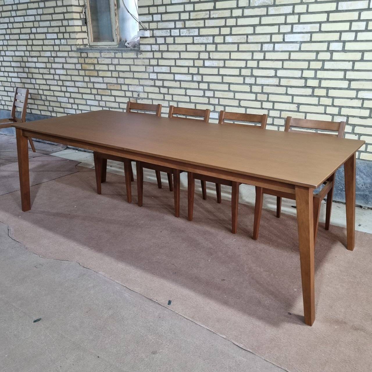  میز غذاخوری کنزو چوب راش درجه یک 
